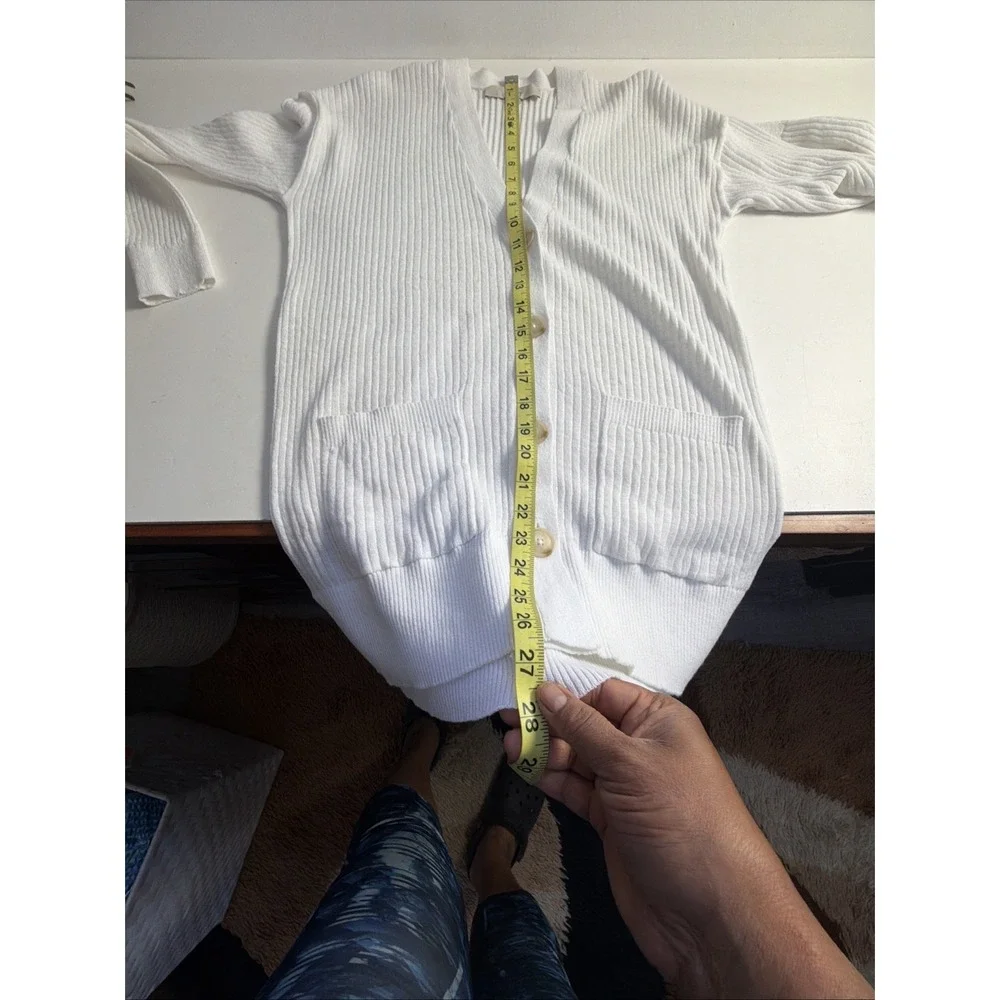 LOFT linen cardigan